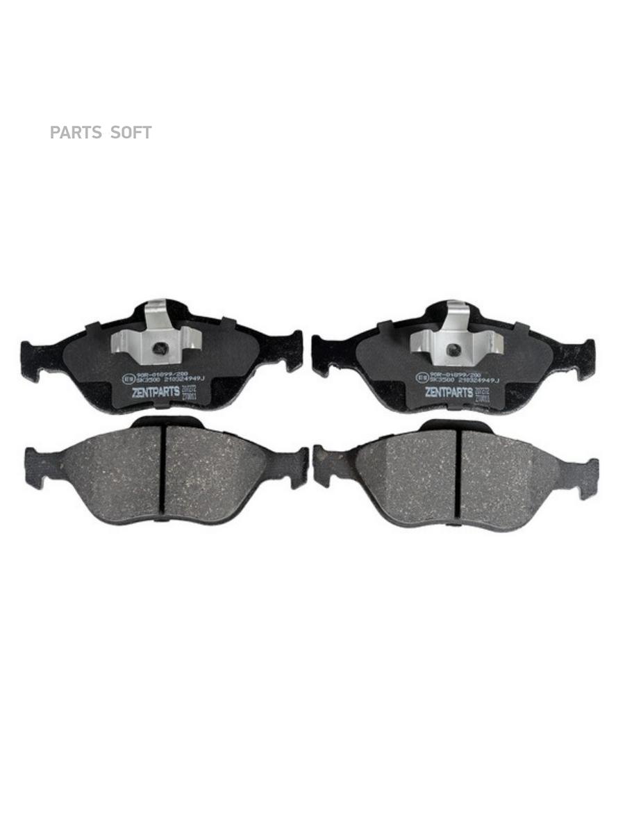 

Колодки дисковые ие Ford Fiesta 1.3-1.6/1.4TDCi/1.8Di 00 1шт ZENTPARTS Z07272 Z07272