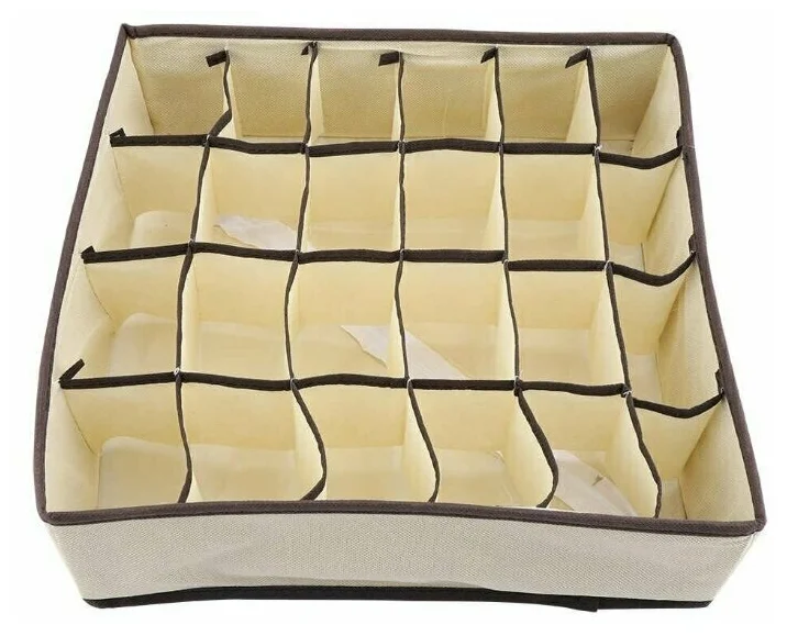 

Органайзер для хранения вещей нижнего белья и носков или разделитель для ящиков и полок в