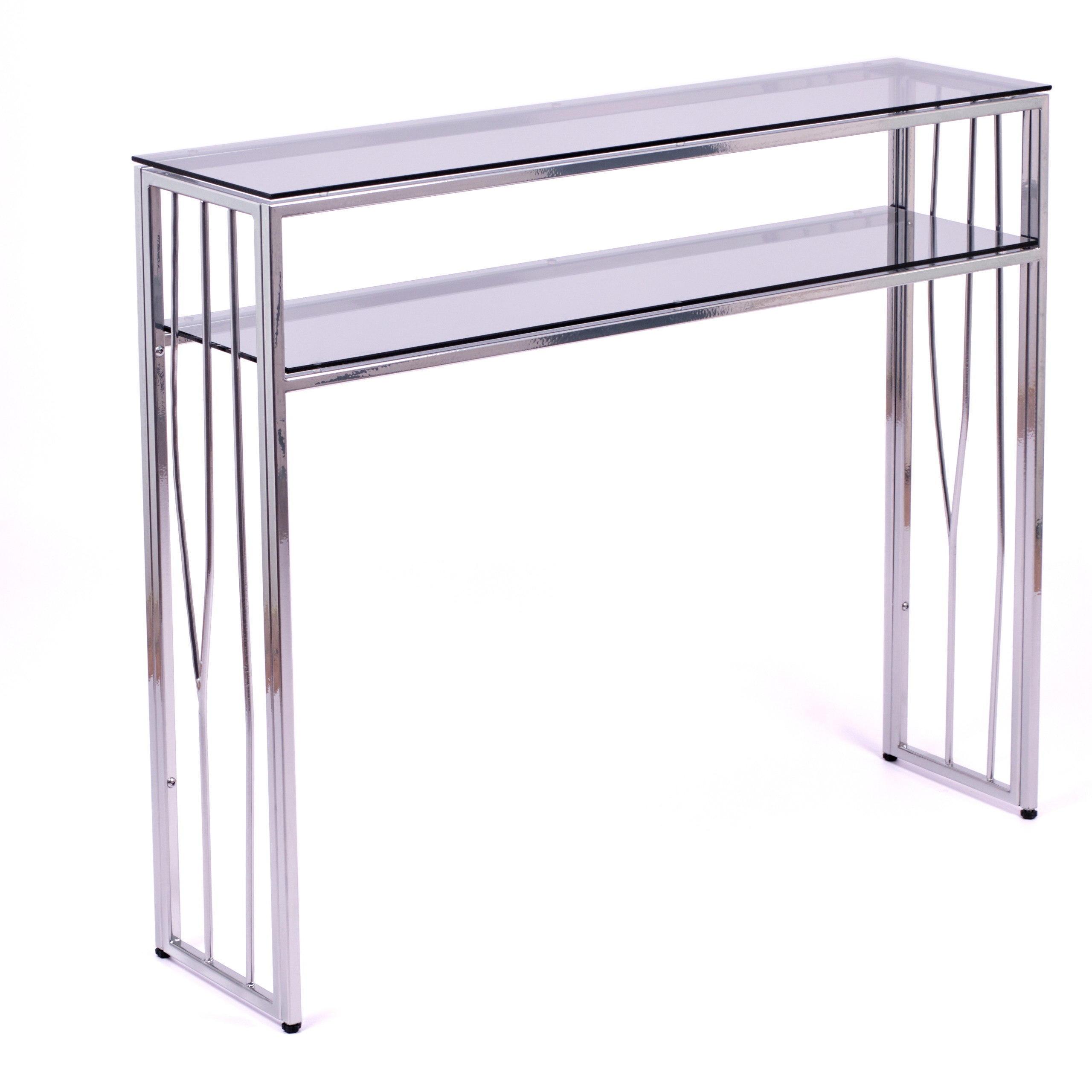 

Консольный стол 1122-CS grey серебряный AllConsoles 100x25x80, 1122-CS grey