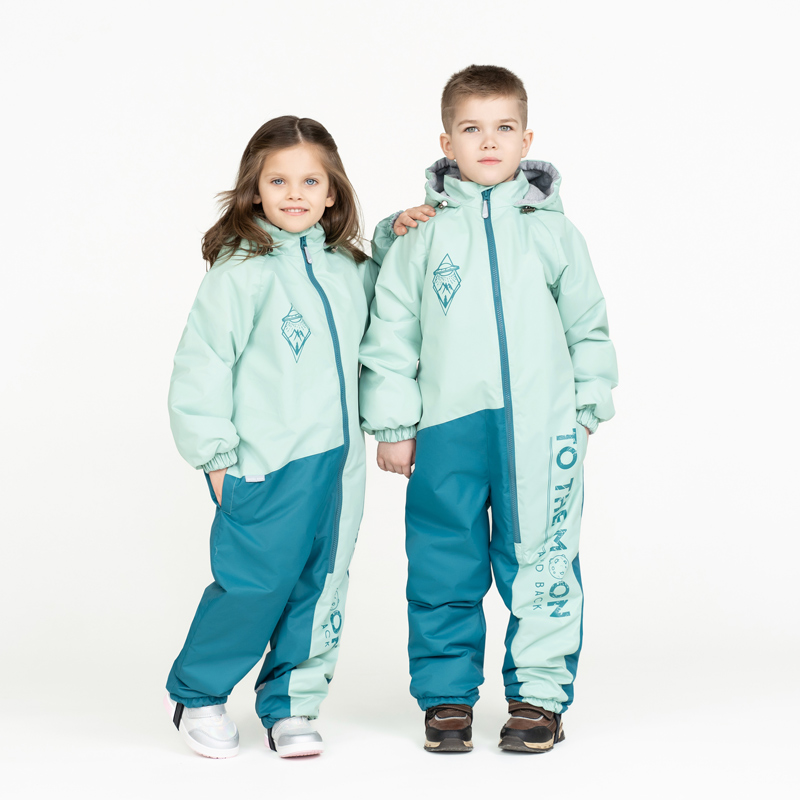 Комбинезон детский Arctic Kids 30-037, мятный, 98