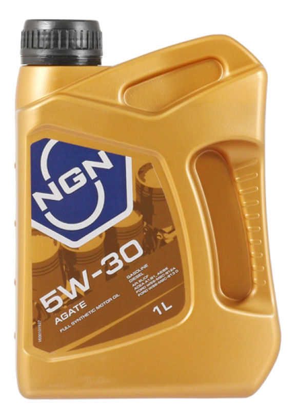 NGN Моторное масло Ngn Agate 5W-30 Sl/Cf Синт 1л