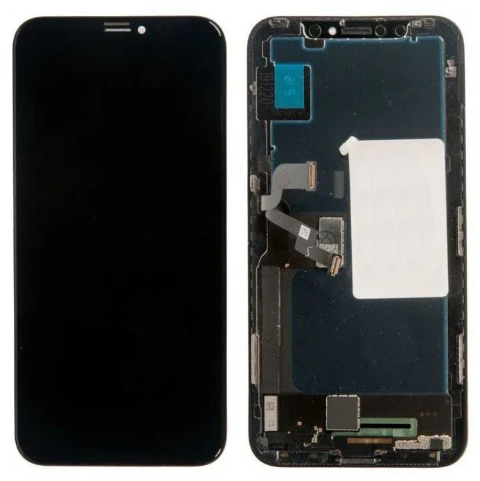 

Дисплей с тачскрином для iPhone X черный JK incell, для iPhone X JK incell