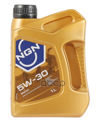

NGN Моторное масло Ngn Maxi 5W-30 Sl/Cf П/Синт 1л
