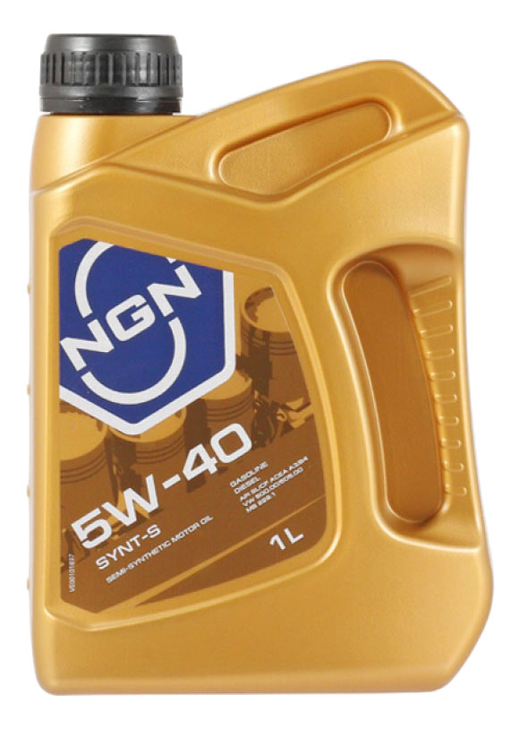 NGN Моторное масло Ngn Synt-S 5W-40 Sl/Cf П/Синт 1л
