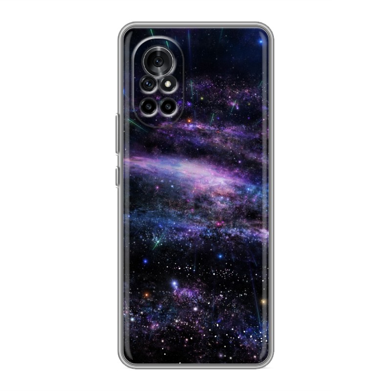 фото Дизайнерский силиконовый чехол для huawei nova 8 звезды 100gadgets
