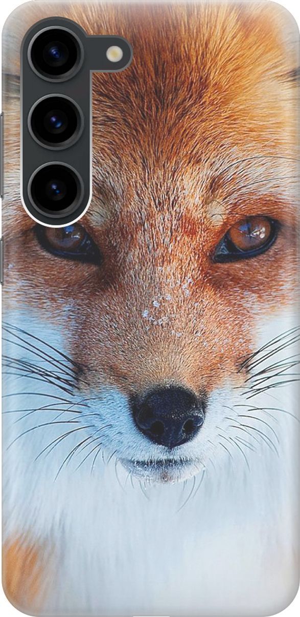Силиконовый чехол на Samsung Galaxy S23 с принтом 