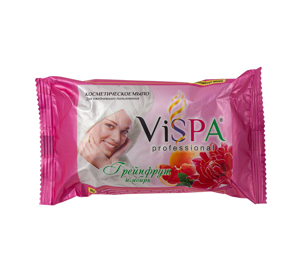 

Мыло косметическое ViSPA Professional Грейпфрут Имбирь 170 г