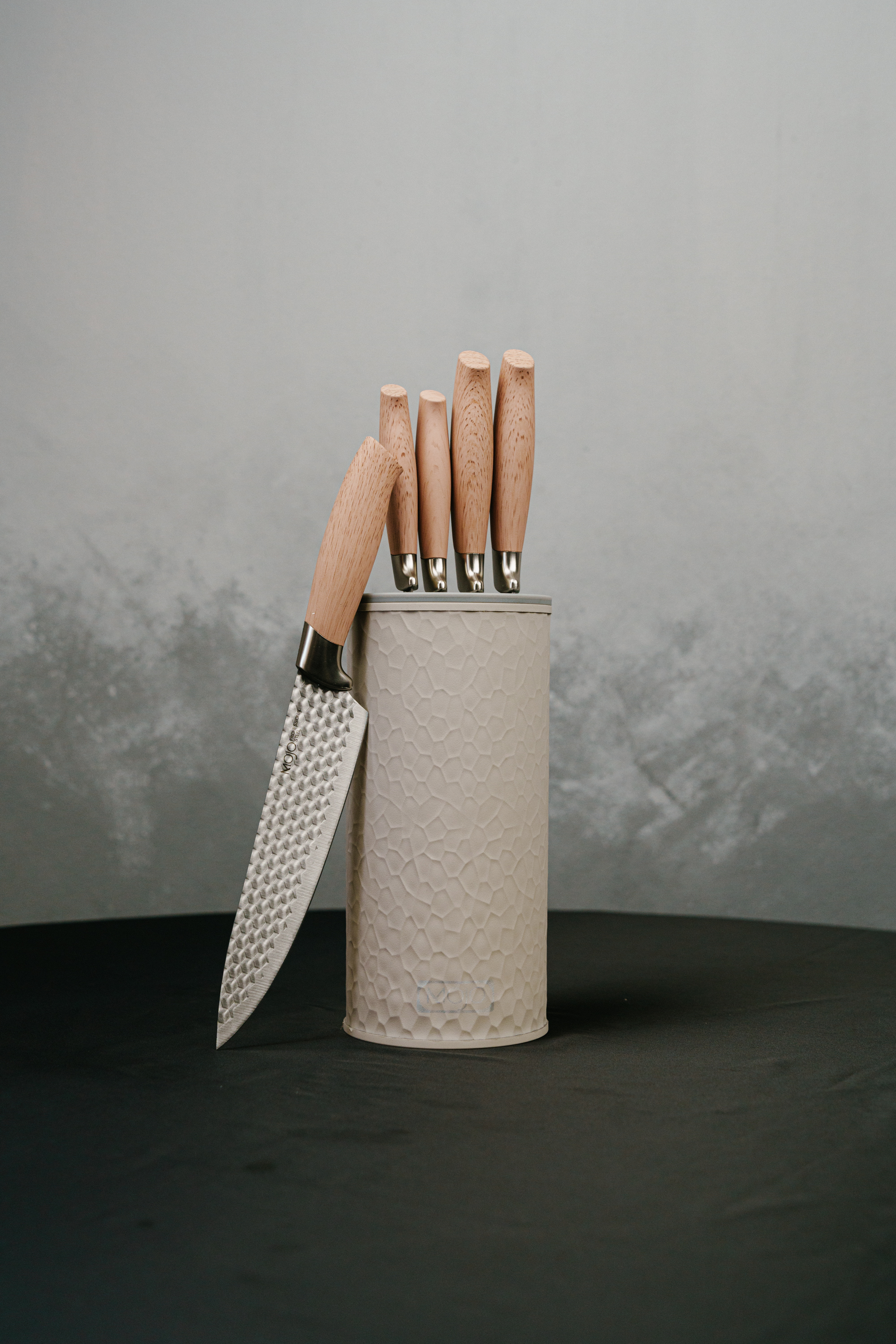 Набор ножей MOJO 6 предметов белый