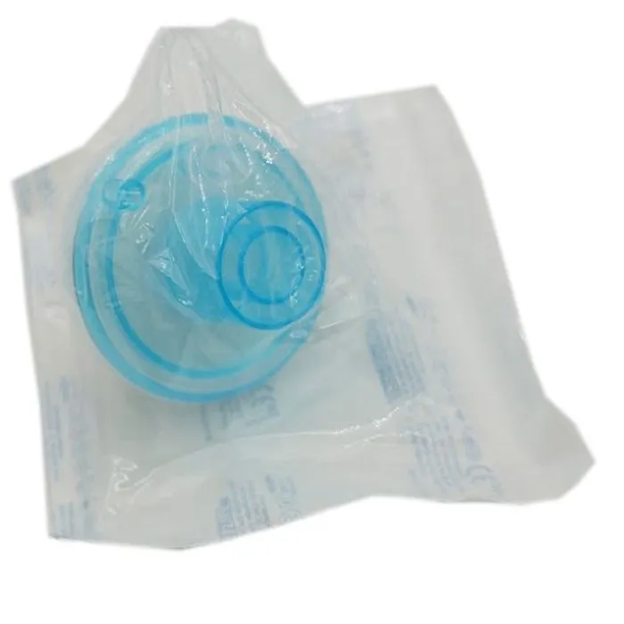 

Фильтр дыхательного контура Inekta, бактериально-вирусный, электростатический, 2 шт, Прозрачный;синий