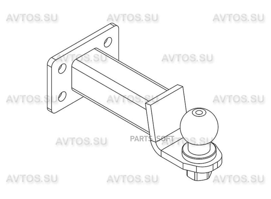 

Устройство тягово-сцепное TOYOTA Land Cruiser без проводки AVTOS