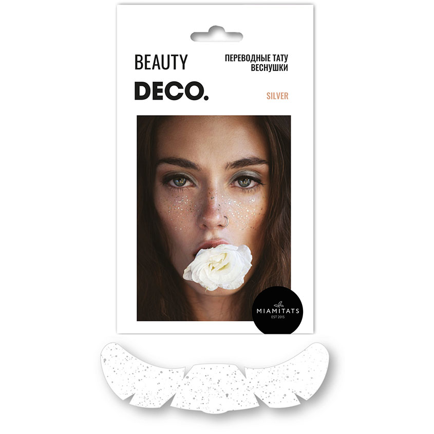 Набор переводных тату-веснушек DECO. by Miami tattoos (Silver) журнал по выживанию коутон с