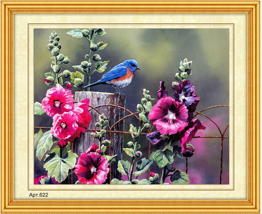 

Набор вышивки бисером «Синяя птица»