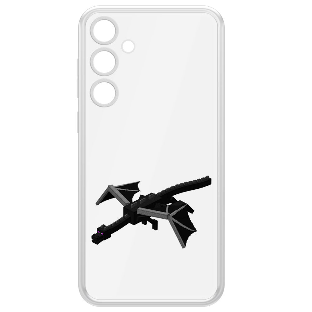 

Чехол-накладка Krutoff Clear Case Minecraft-Дракон Края для Samsung Galaxy A35 5G (A356), Прозрачный