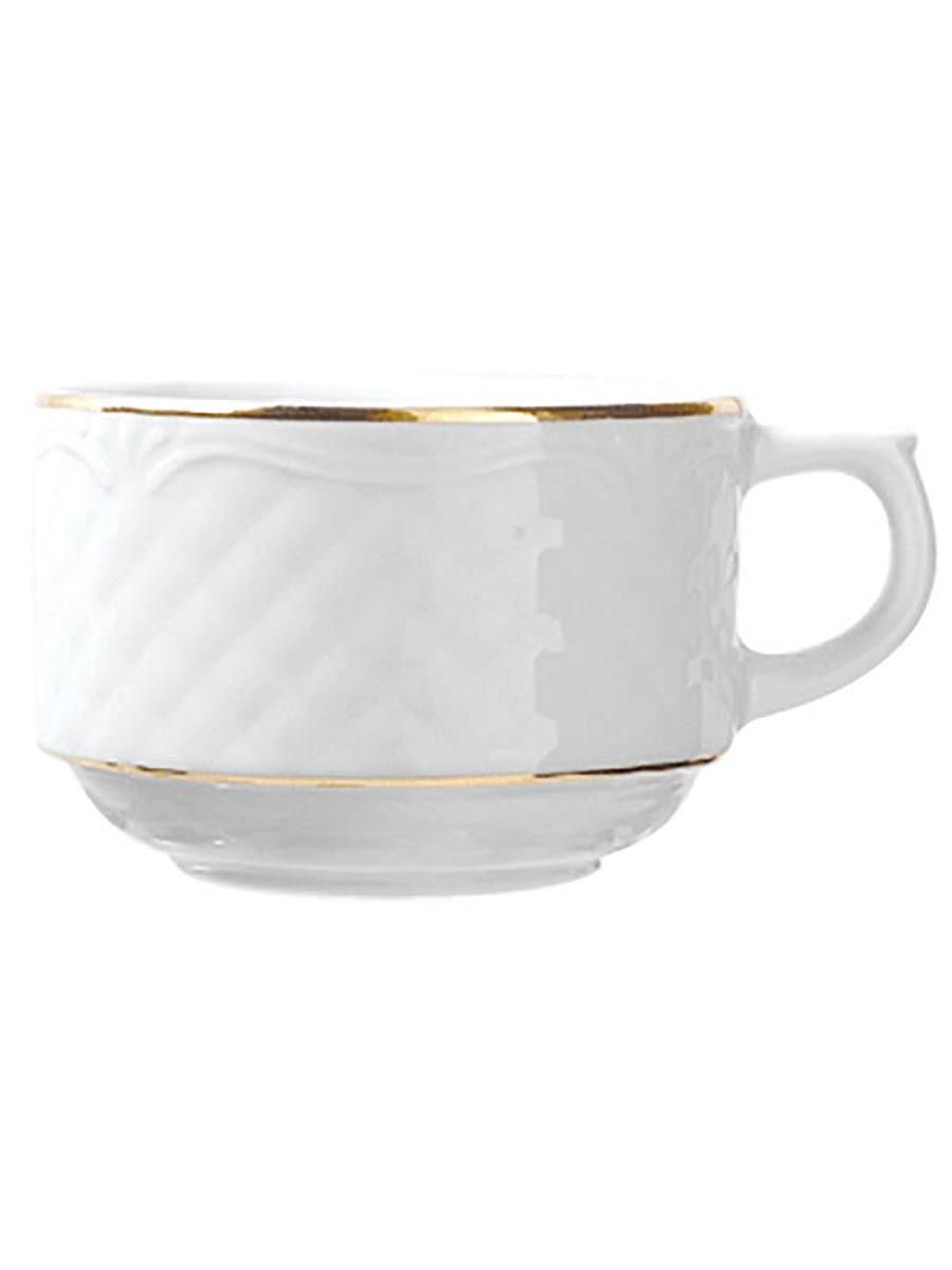 

Чашка чайная Lubiana 8х8х5,5 см, 190 мл 2606-gold, CB-2606-gold