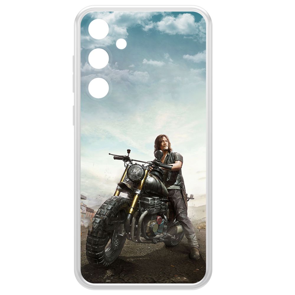 

Чехол-накладка Krutoff Clear Case Ходячие мертвецы. Дэрил для Samsung Galaxy A55 5G (A556), Прозрачный