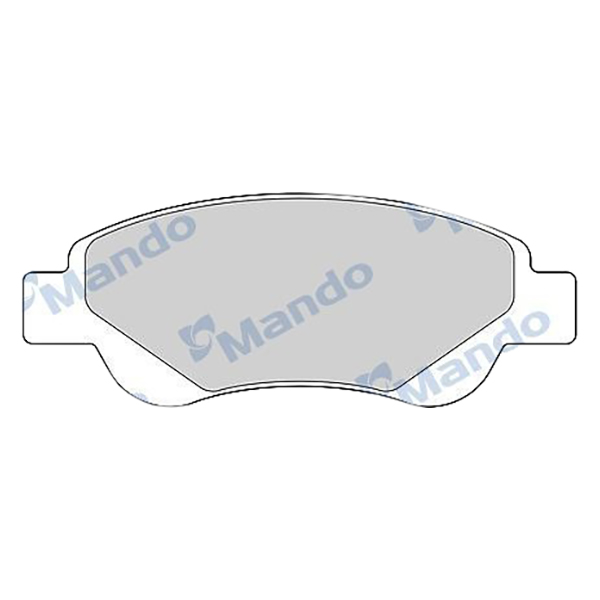 Колодки тормозные передние дисковые Toyota Ipsum 01>09 Mando MBF015865