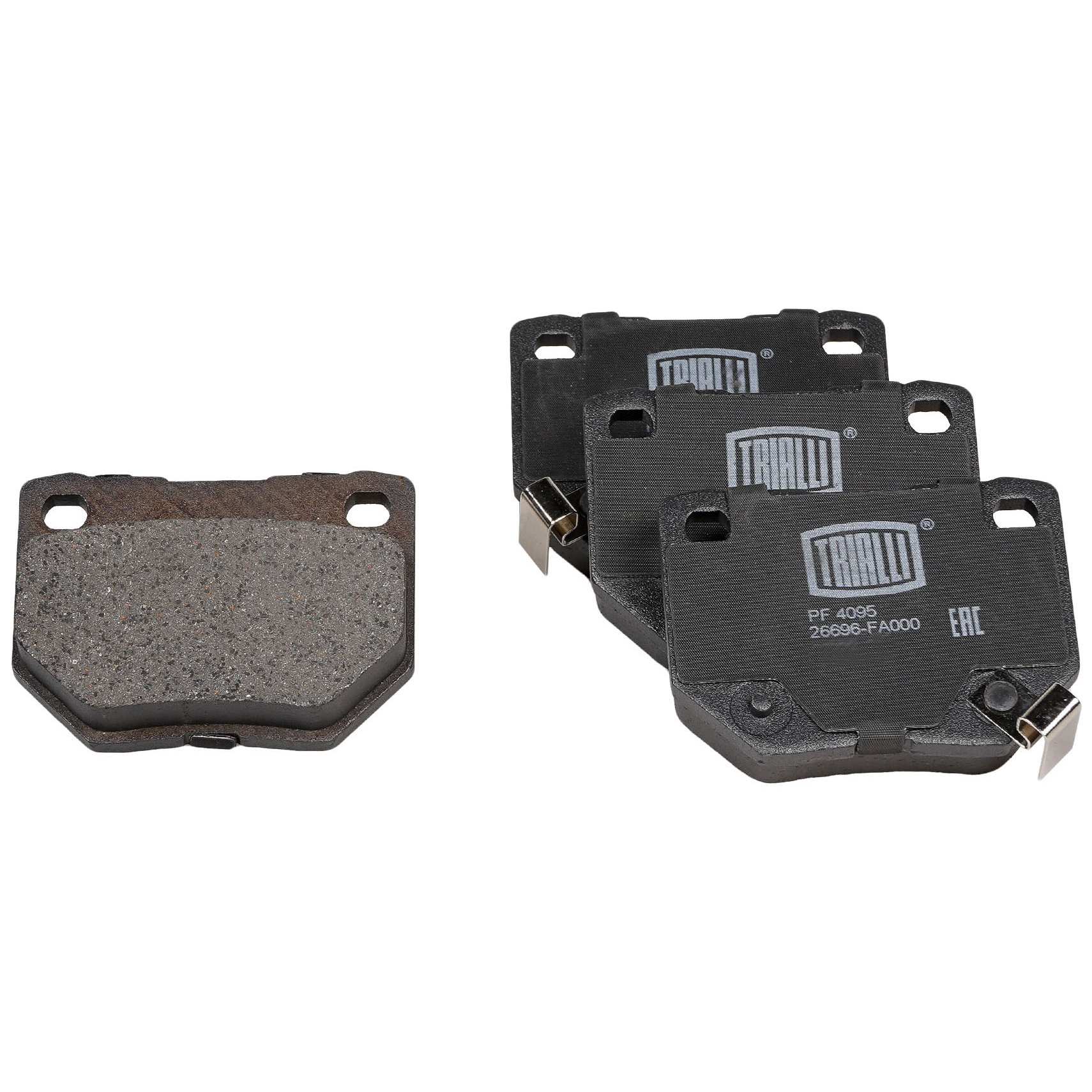 

Колодки торм. для а/м Subaru Impreza (GG/GD) (00-) диск. зад. (PF 4095)