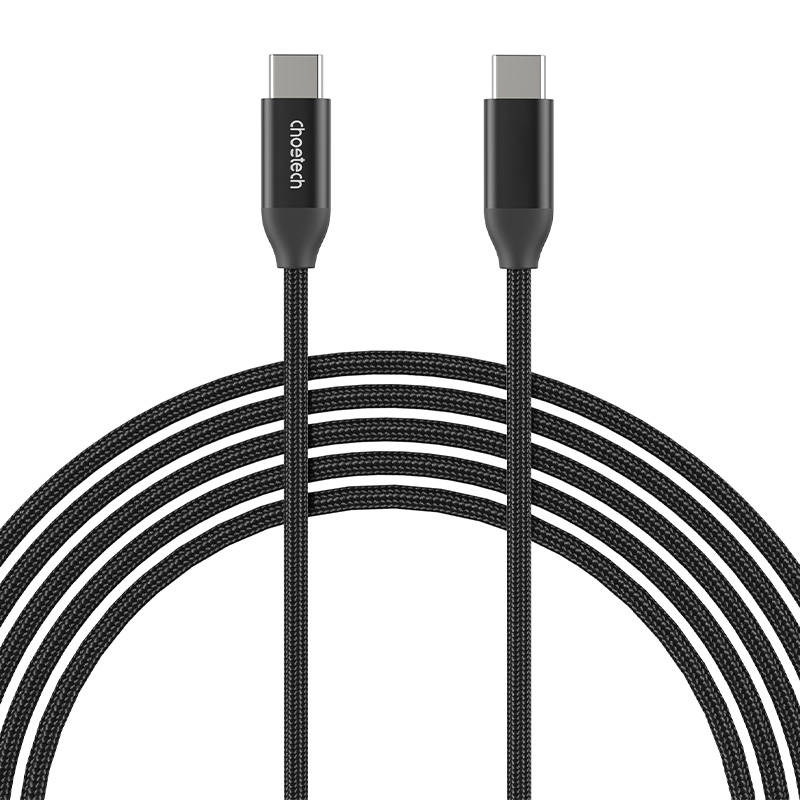 Кабель USB Type-C-USB Type-C Choetech 2 м черный