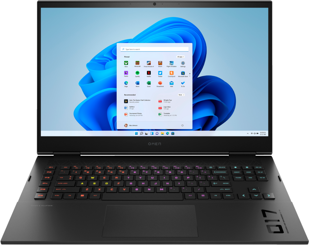Ноутбук HP Omen17-CK2001nr Black (837W7UA)