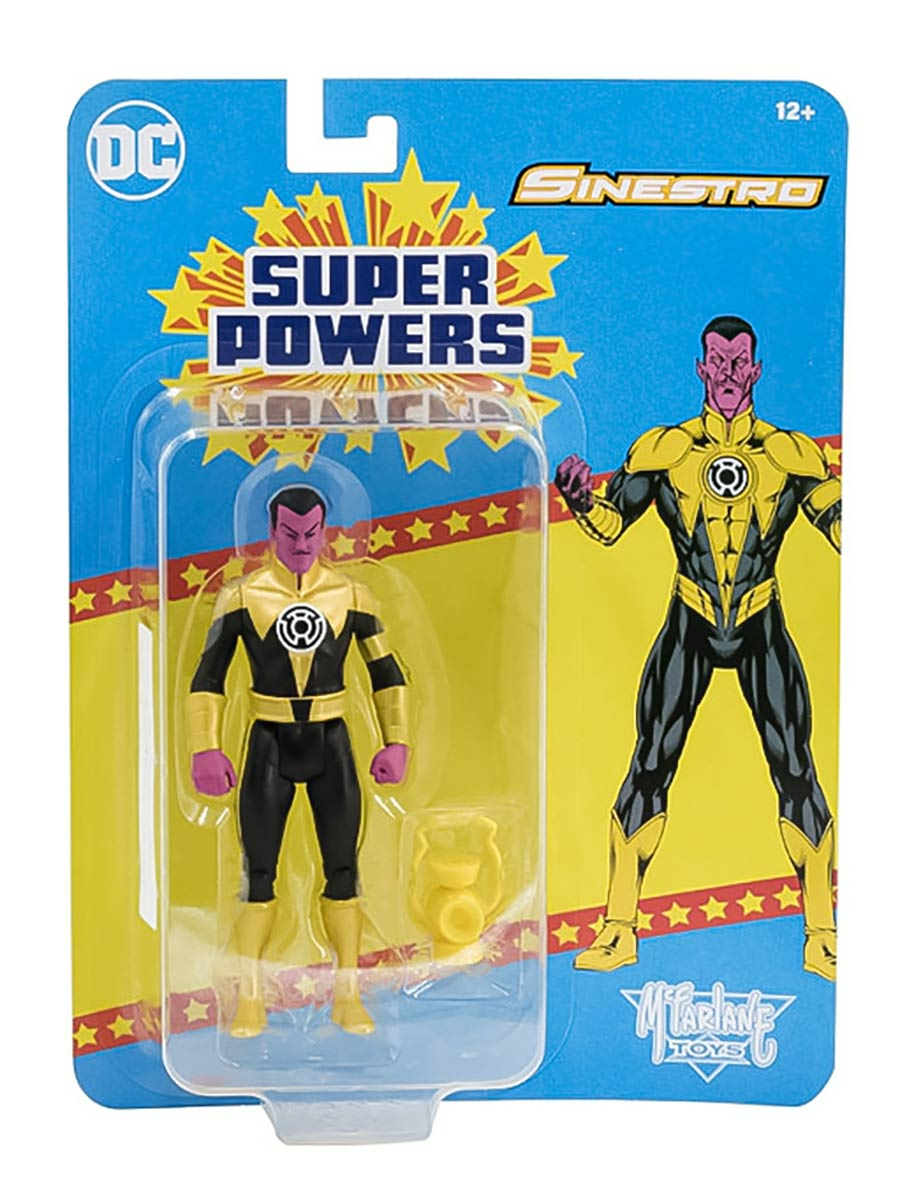 Фигурка DC Sinestro Синестро SCW 12см MF15553