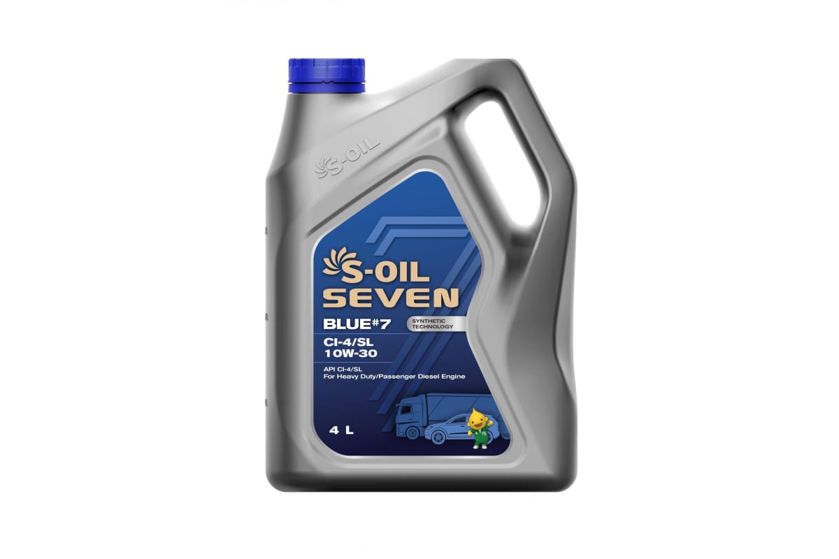 

Масло моторное 7 BLUE 7 CI-4/SL 10w40, 4л E107878