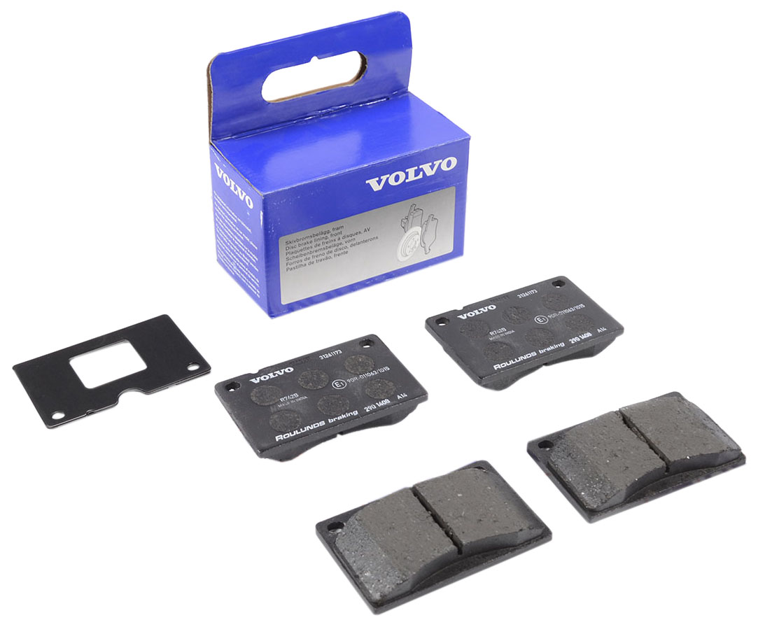 

Колодки тормозные передние Volvo 240/240 Kombi/260 74>93 VOLVO 31261180