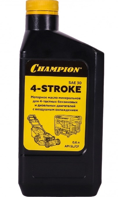 Моторное масло Champion 4-Т SAE 30 0,6л