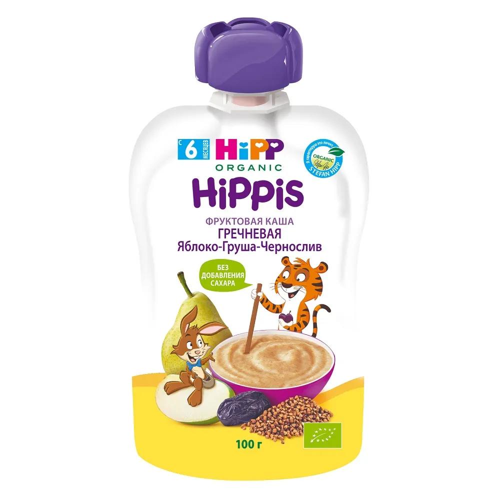 

Фруктовая гречневая каша Hipp HiPPis, 6х100гр, Фруктовая гречневая каша яблоко-груша-чернослив