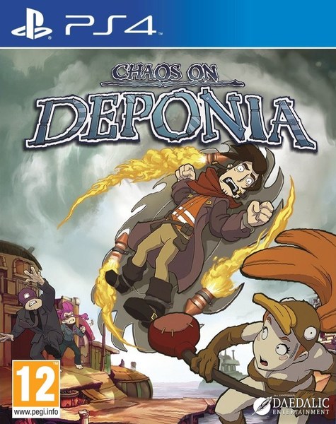 фото Игра chaos on deponia ps4 daedalic entertainment