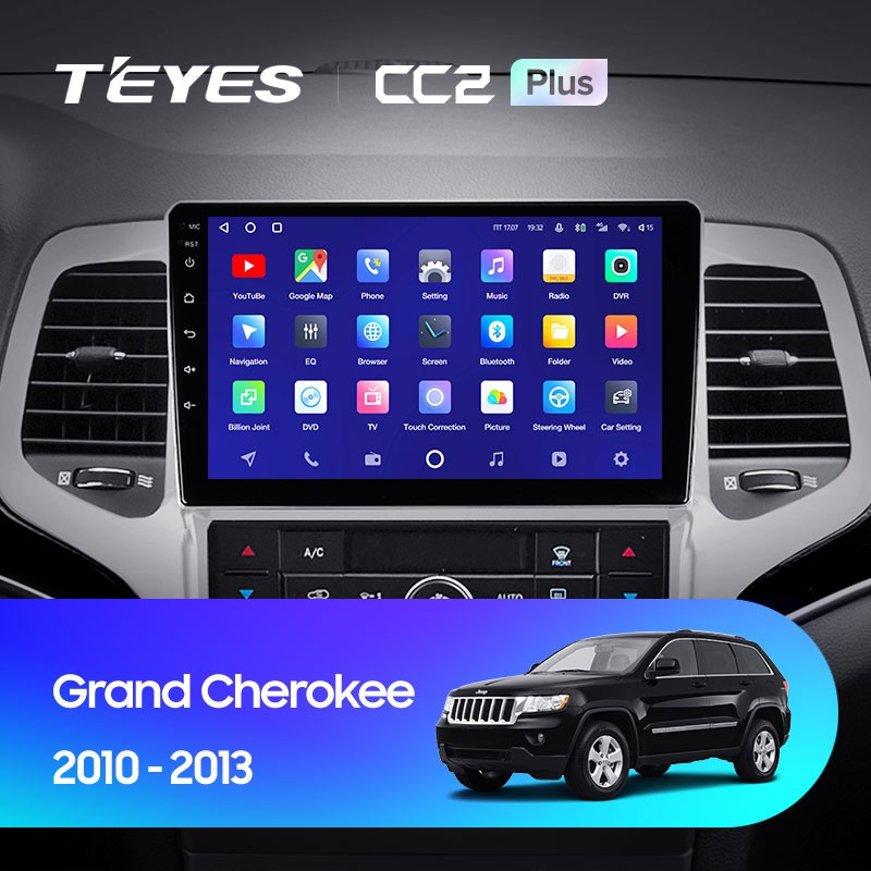 Штатная магнитола Teyes CC2 Plus 4/32 Jeep Grand Cherokee WK2 (2010-2013)