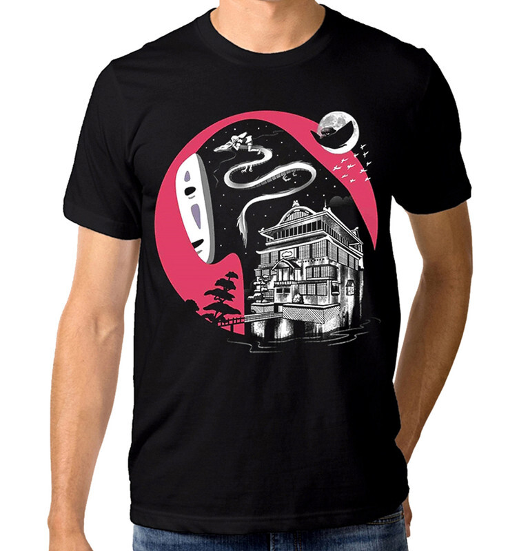

Футболка мужская DS Apparel Унесённые Призраками - Безликий 354054-2 черная L, Черный, Унесённые Призраками - Безликий 354054-2