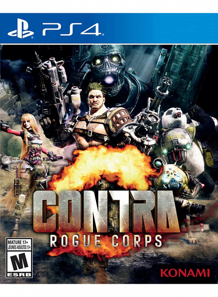 Игра Contra Rogue Corps для PS4
