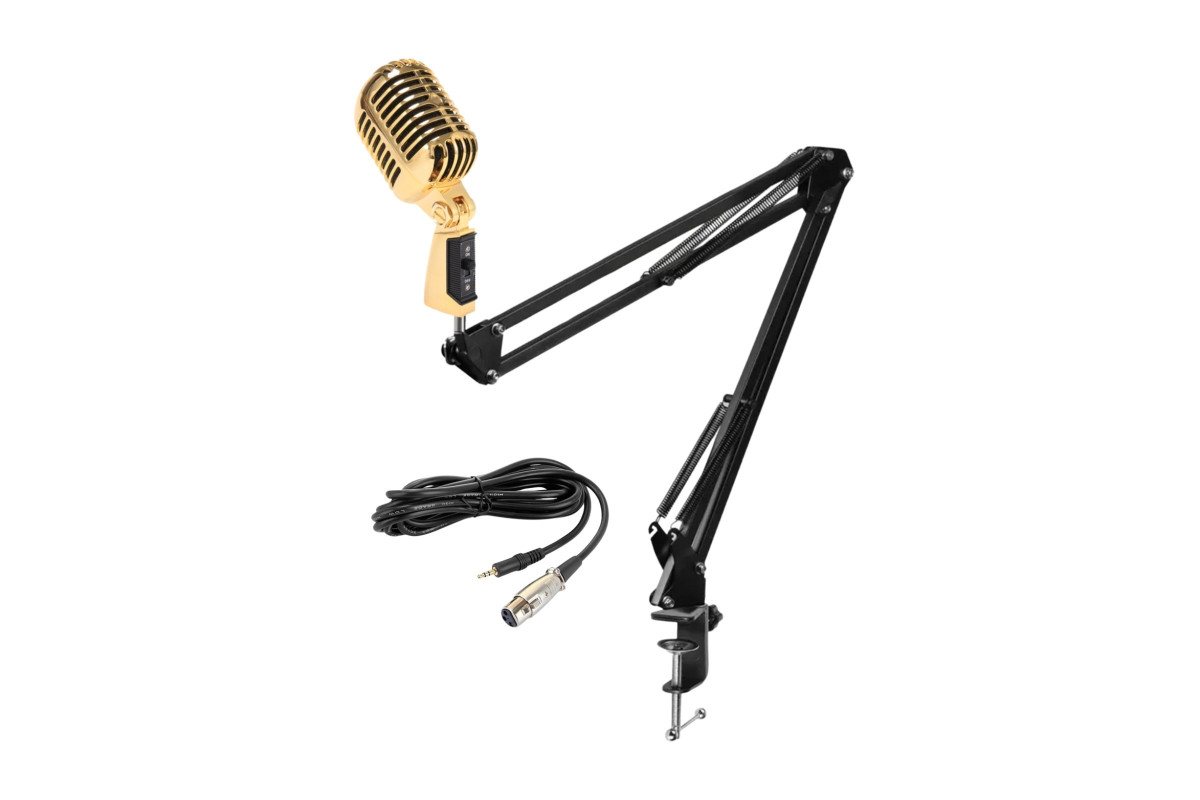 

Микрофон Mobicent MCER310686 Gold, MCER310686