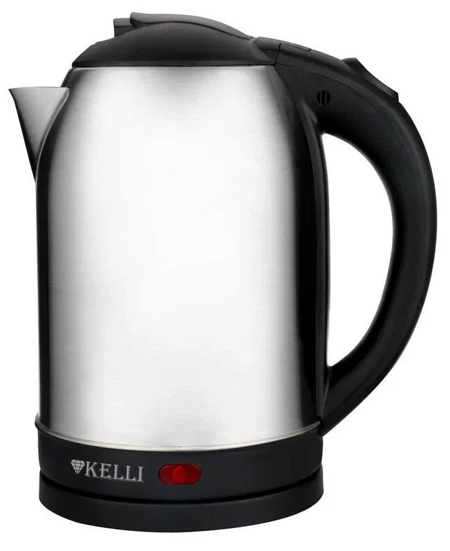 

Чайник электрический KELLI 1022555999343 2 л Silver, 1022555999343