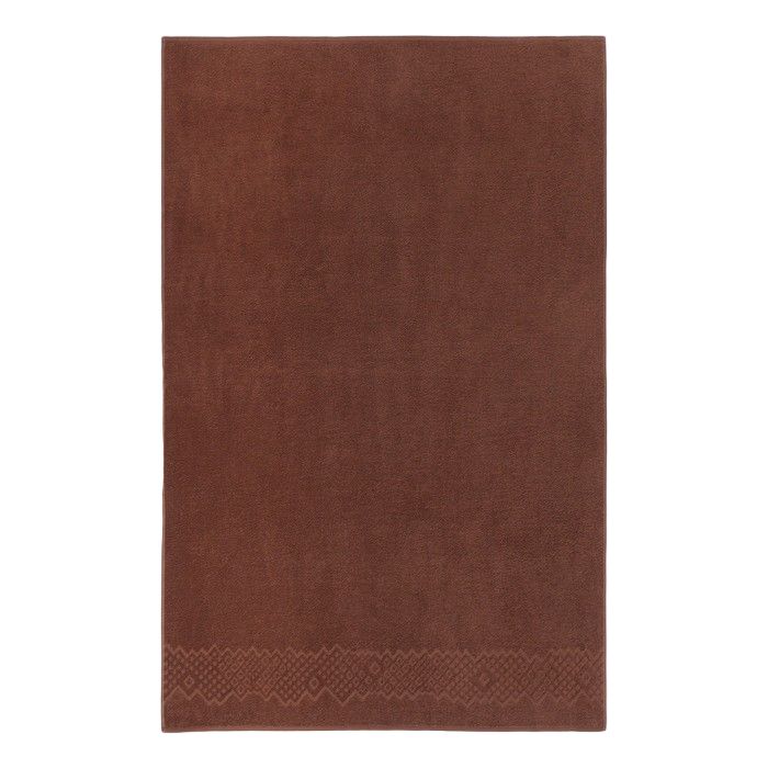 Полотенце ДМ Текстиль Flashlights 50 х 90 см махровое коричневое