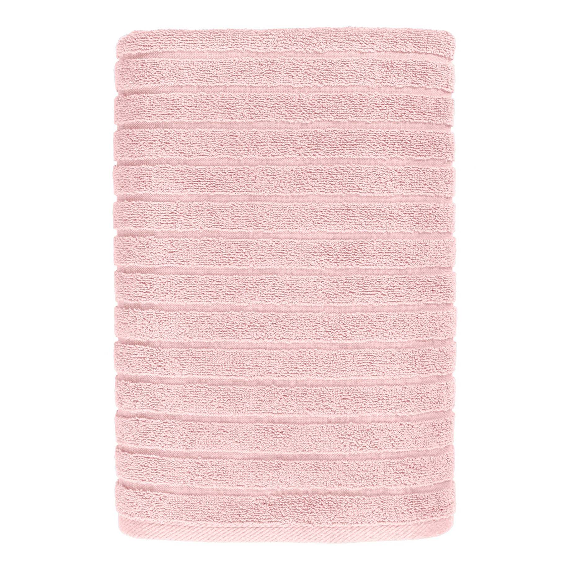 Полотенце Волшебная ночь 33 х 70 см махровое серебристо-розовое