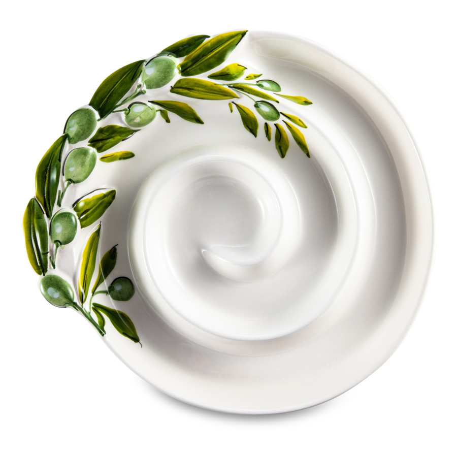 

Блюдо сервировочное круглое для оливок Edelweiss 17 х 17 х 3 см, Разноцветный