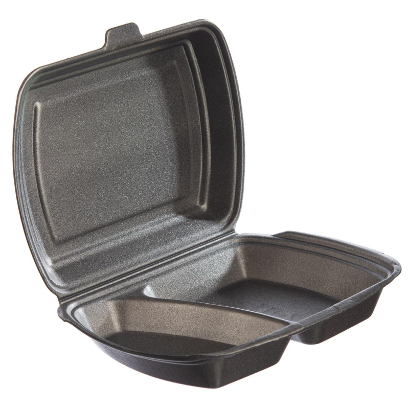 

Ланч-бокс LB-2, 247х207х62мм, черный, 100шт/уп