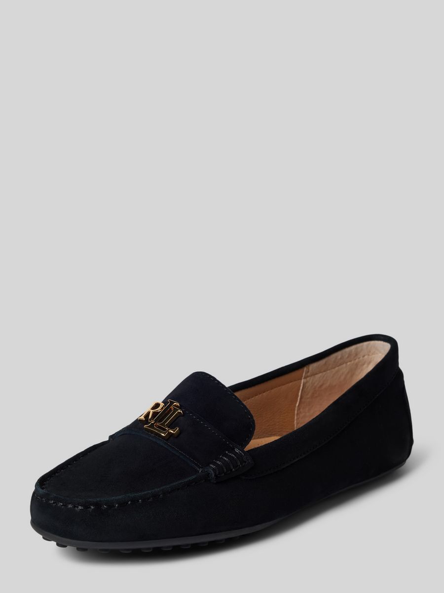 

Мокасины женские Ralph Lauren 802821629 черные 41 EU, Черный, 802821629