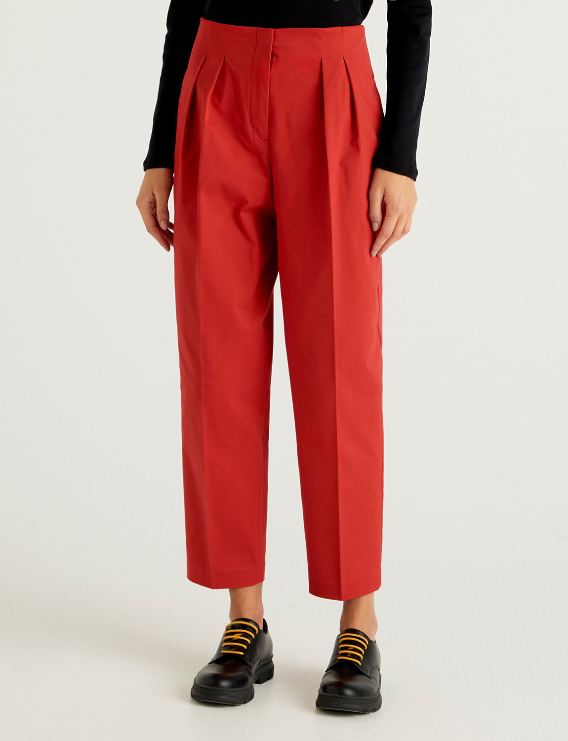 фото Брюки женские united colors of benetton 21a_4lb155ac5 красные 44