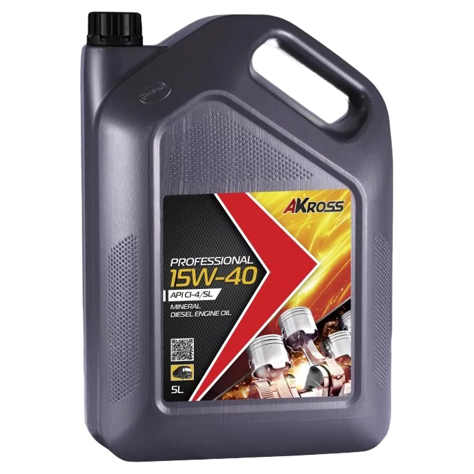 

Моторное масло AKross Professional CI4/SL 15W40 5л