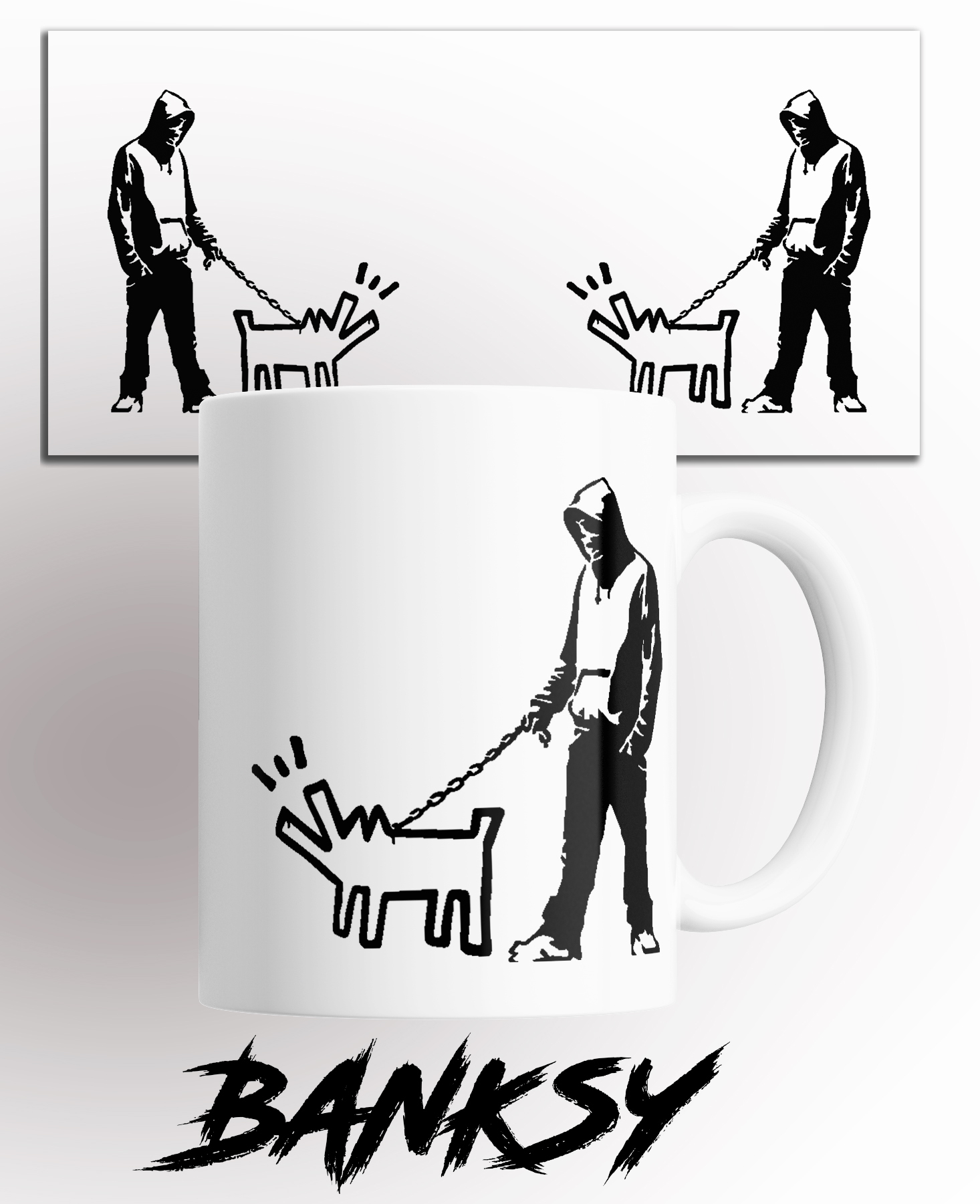 

Кружка с принтом Бэнкси banksy стрит арт 330 мл., Кружка Бэнкси Banksy Стрит Арт/330 мл