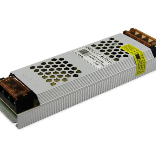 Блок питания OVERLIGHT MA-100-12 (12V,100W, 8.33A, IP20)