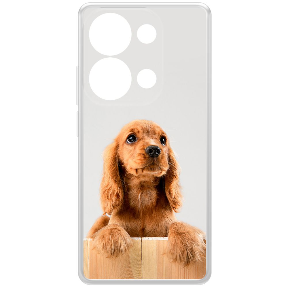 

Чехол-накладка Krutoff Clear Case Выходи играть для Xiaomi Redmi Note 13 Pro 4G, Прозрачный