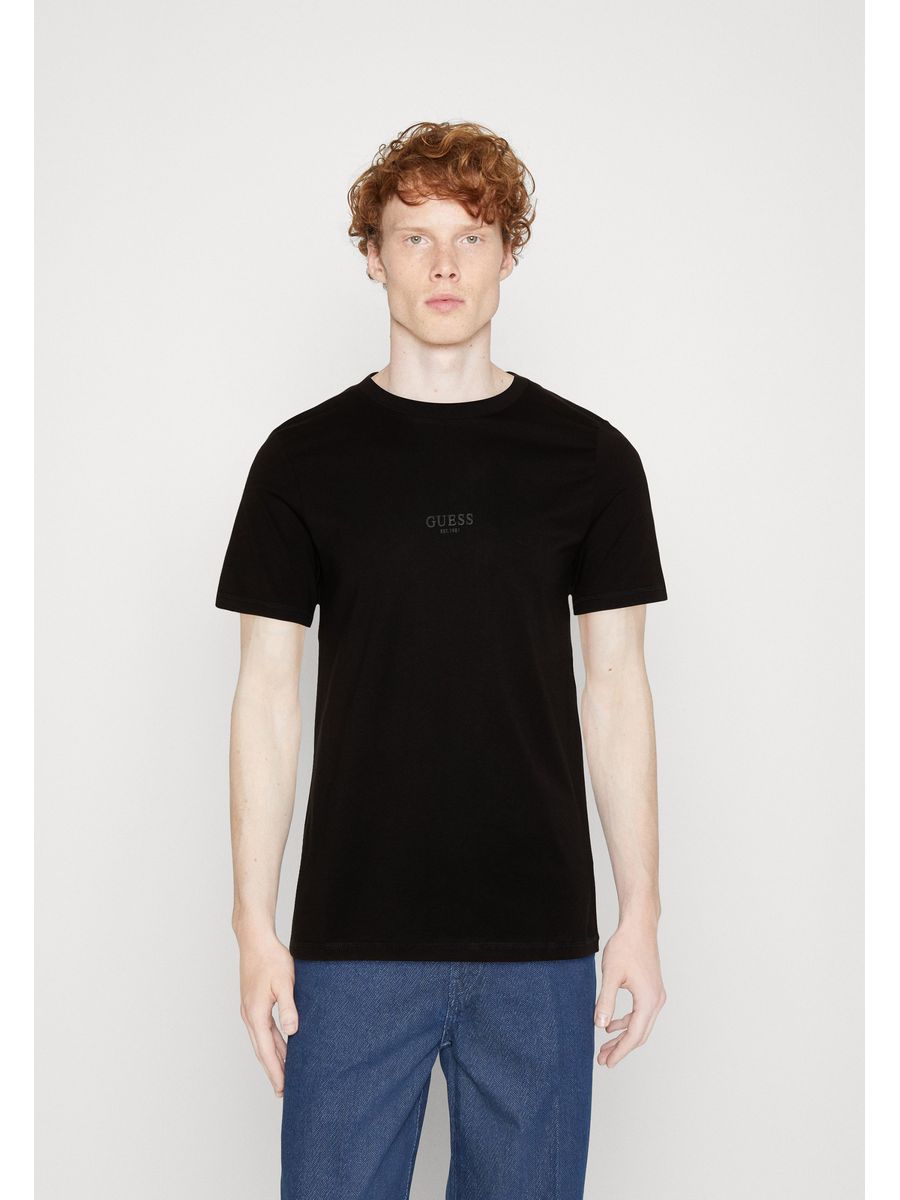 

Футболка мужская Guess GU122O11X черная 2XL, Черный, GU122O11X