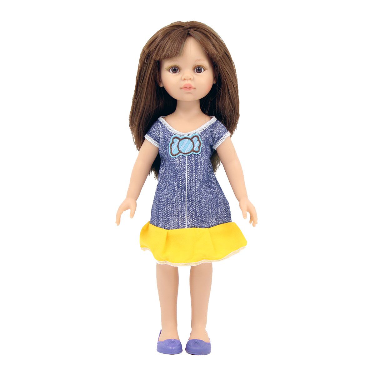 

Одежда Dolls Accessories для Паола Рейна и других кукол ростом 32 см Сарафан, Разноцветный
