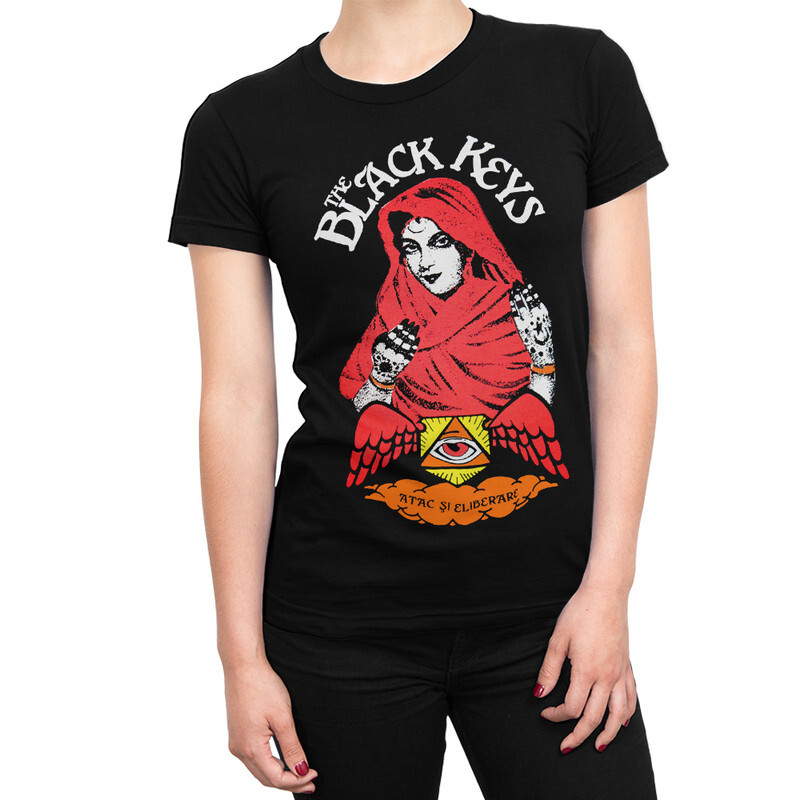 

Футболка женская DS Apparel The Black Keys 9899039-1 черная 3XL, Черный, The Black Keys 9899039-1