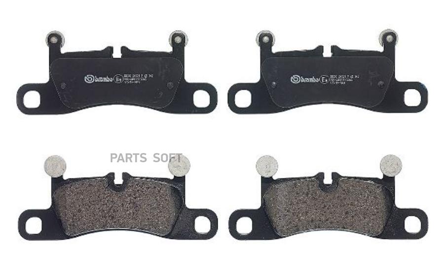 

Комплект тормозных колодок p65042 brembo