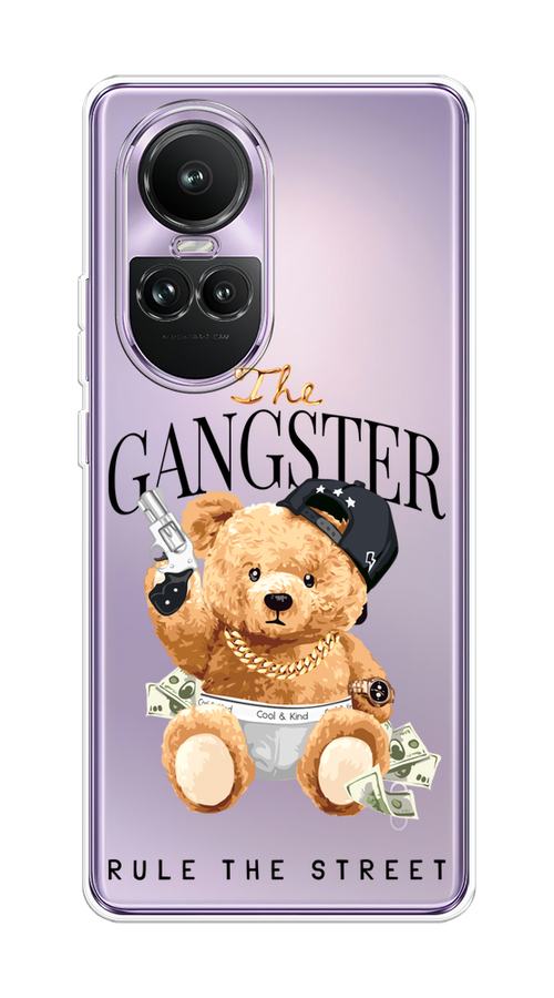

Чехол на Oppo Reno 10 Global "The Gangster", Бежевый;серый;черный, 2514850-1