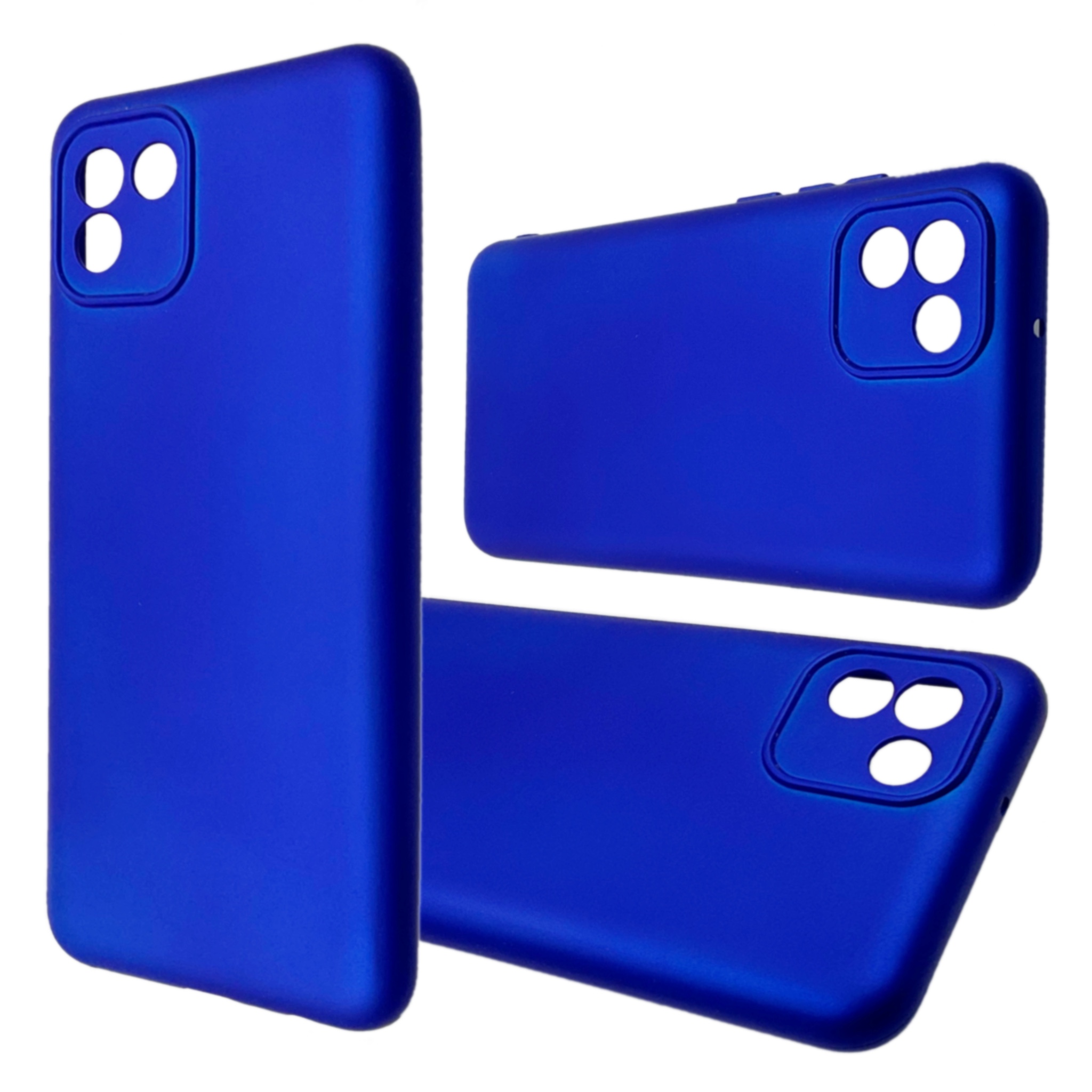 

Чехол с подкладкой QVATRA для Samsung A03 синий, для Samsung A03 синий